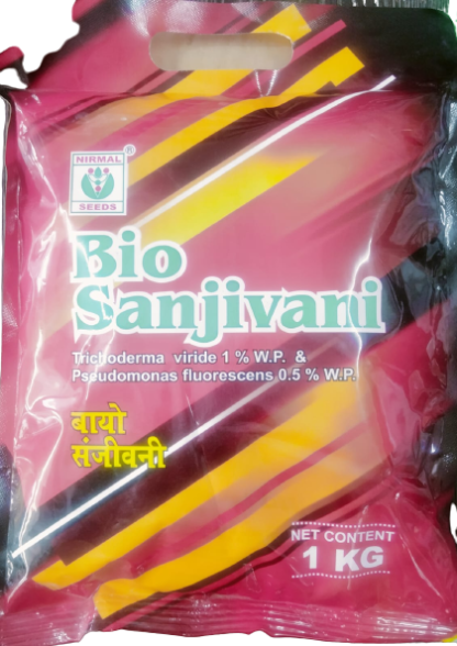 1 kg. bio-संजीवनी/ Bio Sanjivani Trichoderma viride (1% W.P. &; Pseudomonas Fluorescend 0.% W.P.)